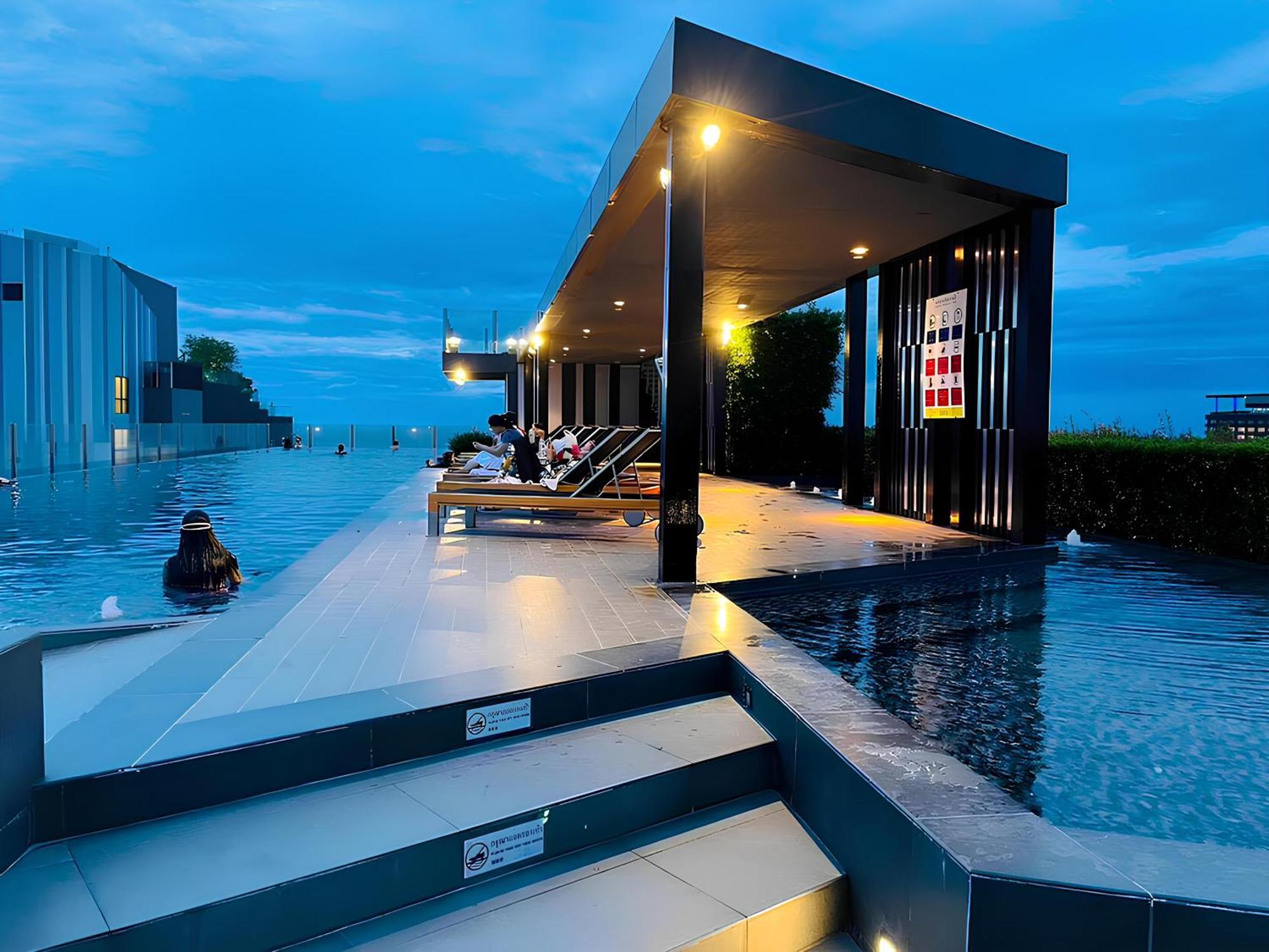 Appartement Great Location With Infinity Pool - Central Pattaya